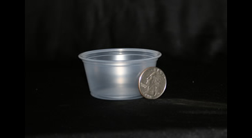 plastic votive cup